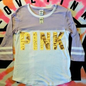 Victoria's Secret PINK 3/4 Sleeve